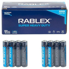 Батарейка RABLEX R03 ААА 1.5V сольова (ціна за 1 спайку - 4 шт)