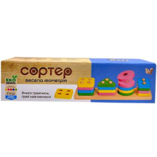 Дерев’яний геометричний сортер 