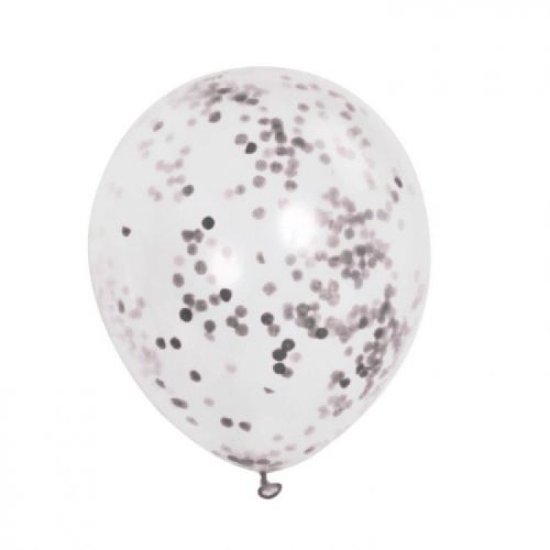 Шарики,12 дюймовые (30 см) Confftis Balloon 2,8г, 5шт. в пакете, 5 цветов микс