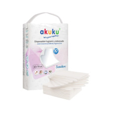 Одноразові пелюшки Sensitive Akuku A0501
