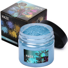 Слюдяний пігментний порошок HAZE (Блакитний) для епоксидної смолі, мила, макіяжу та манікюру, банку (57 г)