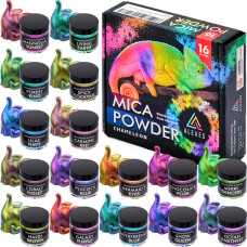 Перламутровий пігмент "хамелеон" ALEXES Chameleon Mica Powder (16 кольорів)