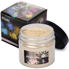 Слюдяний пігментний порошок PEARL (Перлина) для епоксидної смолі, мила, макіяжу та манікюру, банку (57 г)