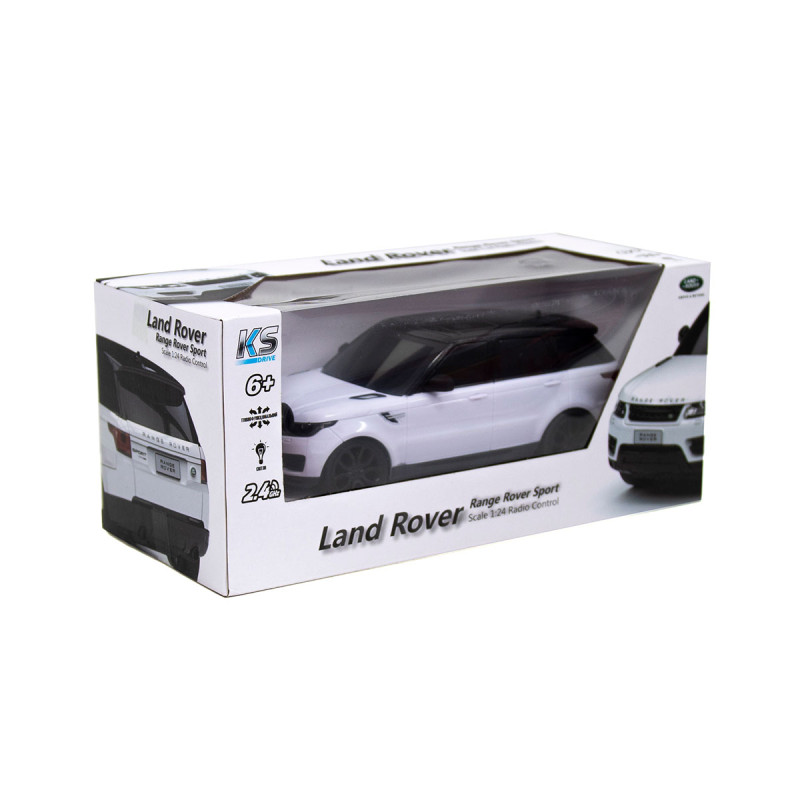 Автомобіль KS Drive на радіокеруванні  - Land Rover Range Rover Sport (1:24, 2.4Ghz, білий)