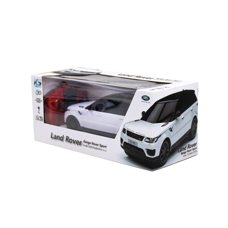 Автомобіль KS Drive на радіокеруванні  - Land Rover Range Rover Sport (1:24, 2.4Ghz, білий)