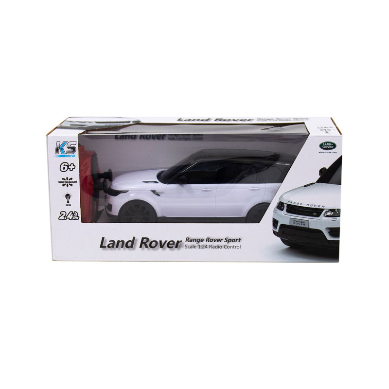 Автомобіль KS Drive на радіокеруванні  - Land Rover Range Rover Sport (1:24, 2.4Ghz, білий)