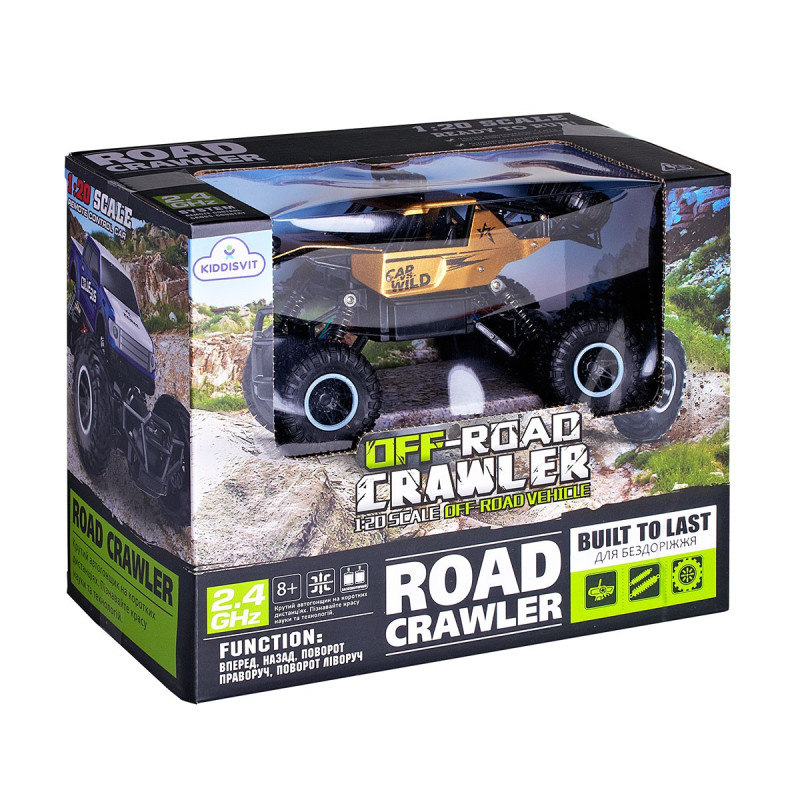 Автомобіль Off-Road Crawler З Р/К - Car Vs Wild (Золотий)