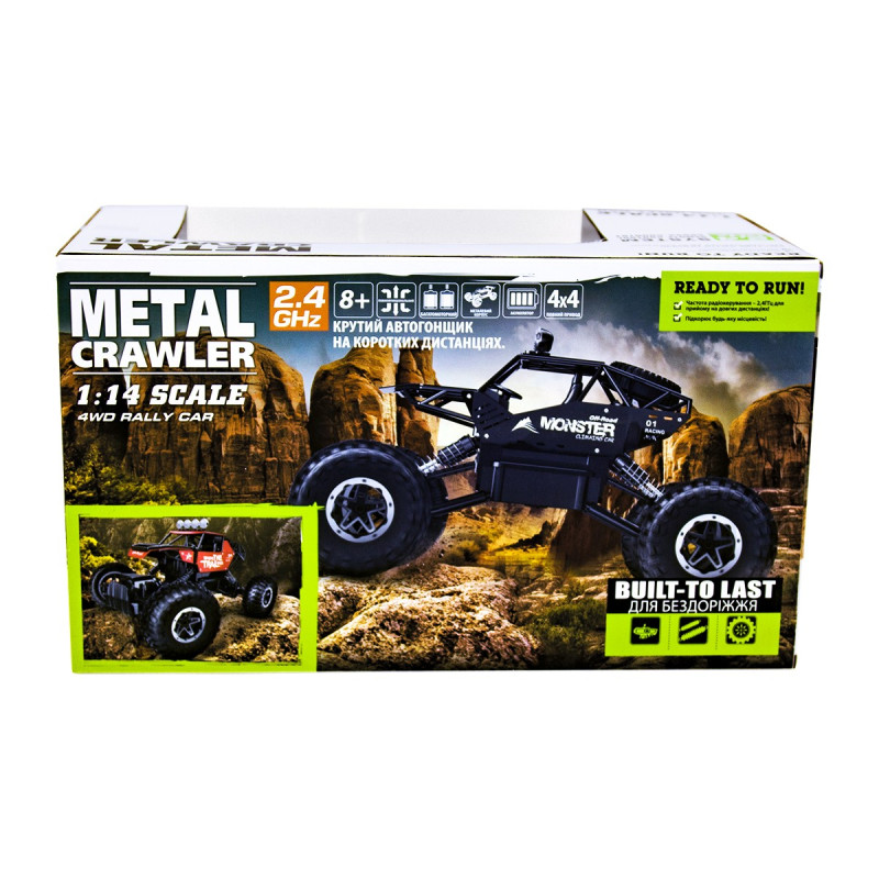 Автомобіль Off-road Crawler на радіокеруванні – Where the trail ends (червоний)