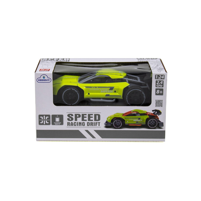 Автомобіль Speed racing drift на радіокеруванні – Mask (зелений, 1:24)