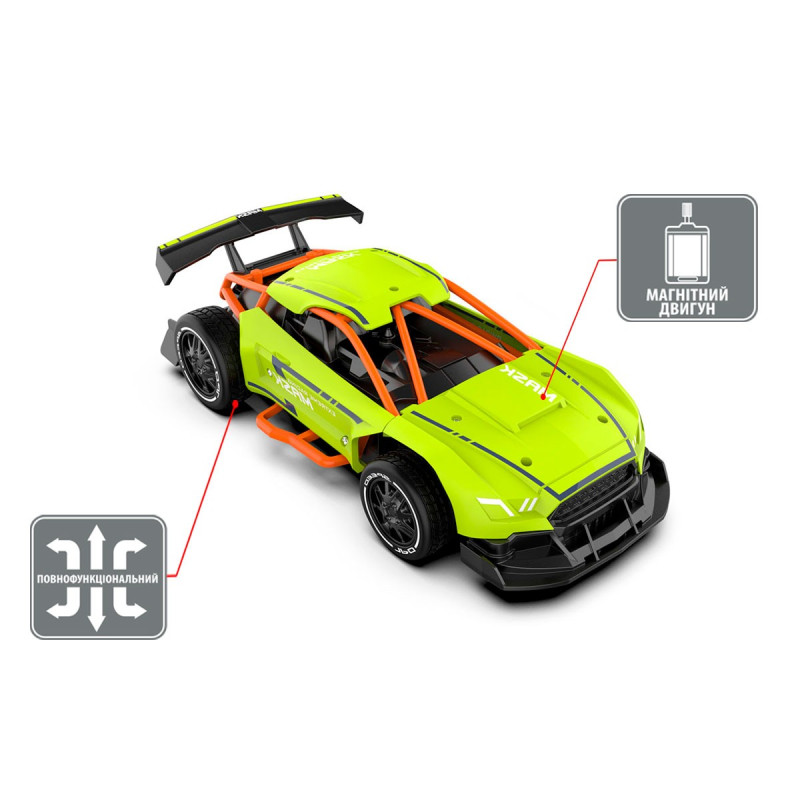 Автомобіль Speed racing drift на радіокеруванні – Mask (зелений, 1:24)