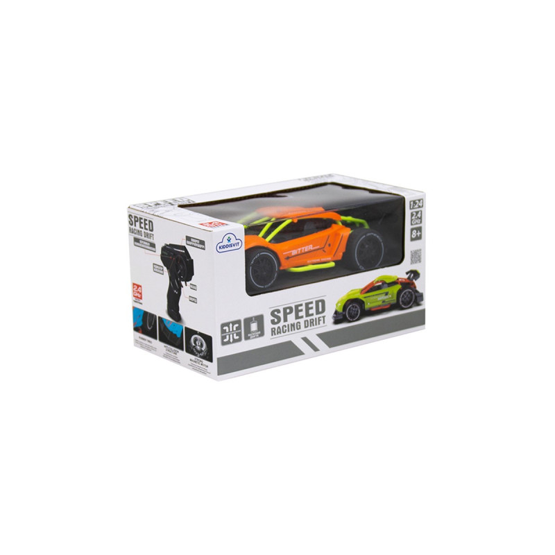 Автомобіль Speed racing drift на радіокеруванні – Bitter (оранжевий, 1:24)