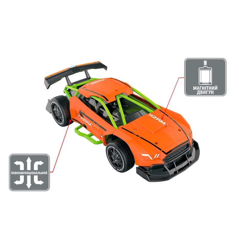 Автомобіль Speed racing drift на радіокеруванні – Bitter (оранжевий, 1:24)