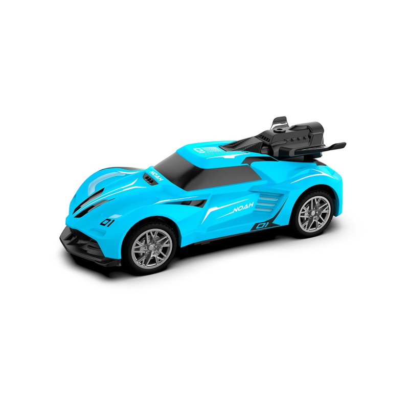 Автомобіль Spray Car на радіокеруванні  – Sport (блакитний, 1:24, світло, функція туман)