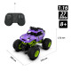 Автомобіль Bigfoot Off-road на радіокеруванні – Violet (1:16, 27 МГц (MHz))