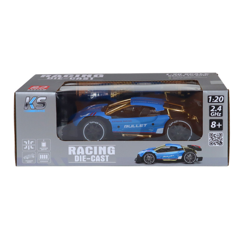 Автомобіль KS Drive на радіокеруванні  - Extreme Racing (2,4 ГГц, блакитний)