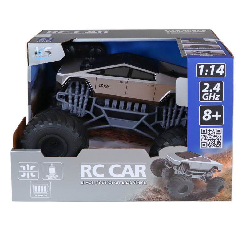 Автомобіль Bigfoot Off-road на радіокеруванні  - Cyber Ride (2,4 ГГц)