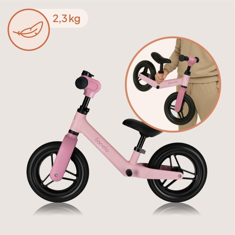 Біговел Lionelo TONI PINK ROSE