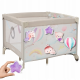 Манеж Lionelo MILLE PLUS GREY BEIGE