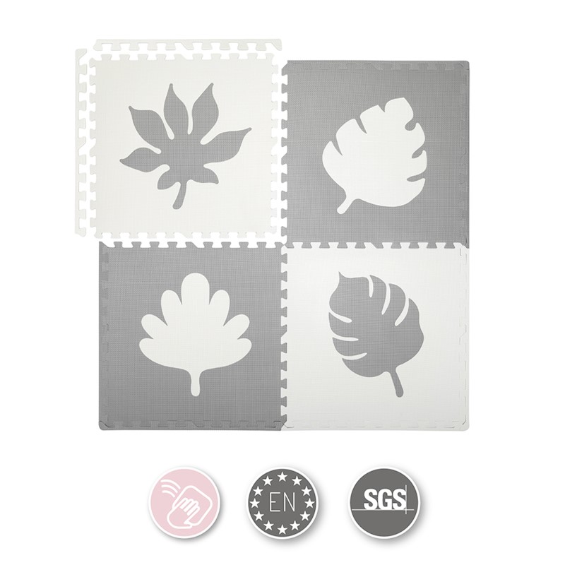 Розвиваючий килимок MoMi FELI 3D Gray (120x120 см)