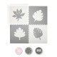 Розвиваючий килимок MoMi FELI 3D Gray (120x120 см)