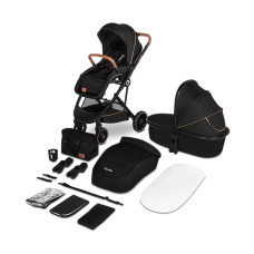 Універсальна коляска 2 в 1 Lionelo RIYA BLACK ONYX