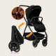Універсальна коляска 3 в 1 Lionelo MERIL 3IN1 BLACK ONYX
