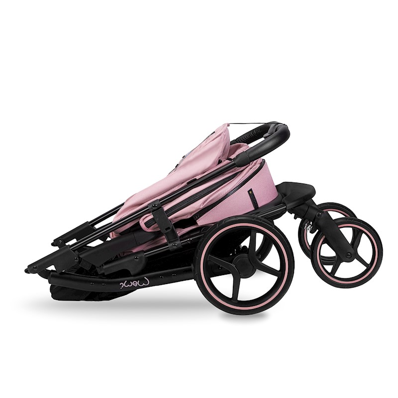 Прогулянкова коляска MoMi MIYA EVA Pink