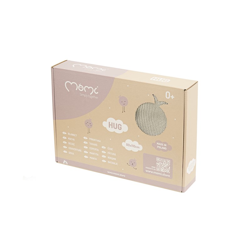 Плед дитячий літо MoMi HUG Beige