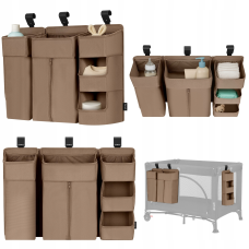 Органайзер для ліжечка Lionelo SIDEPOCKET LARGE BEIGE