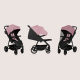 Прогулянкова коляска Lionelo MIRA PINK ROSE