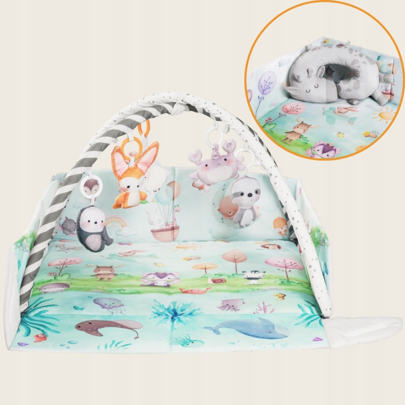 Розвиваючий коврик Lionelo ANIKA NATURAL