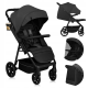 Прогулянкова коляска Lionelo MIRA GREY GRAPHITE