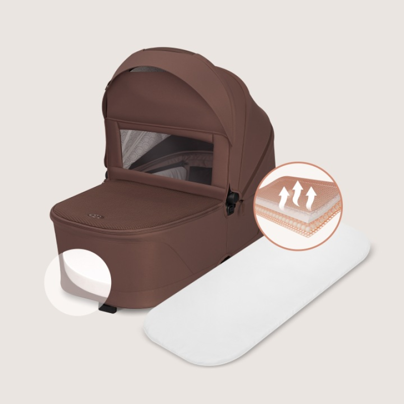 Універсальна коляска 3 в 1 Lionelo FREYA 3IN1 BROWN CHOCOLATE