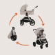 Універсальна коляска 2 в 1 Lionelo LAYLA 2IN1 BEIGE SAND