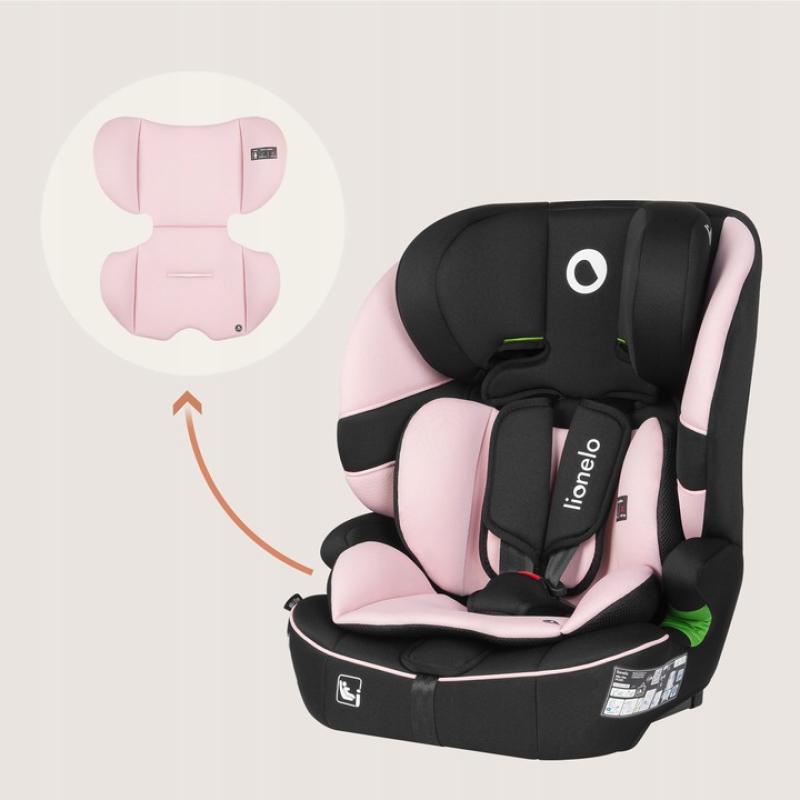 Дитяче автокрісло Lionelo BILLY I-SIZE PINK BABY