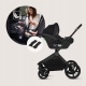 Універсальна коляска 3 в 1 Lionelo FREYA 3IN1 BLACK ONYX