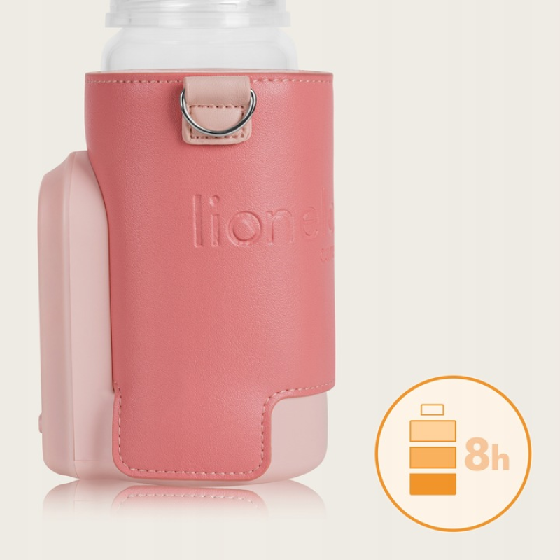 Підігрівач пляшок  Lionelo THERMUP GO EVO CORAL PINK