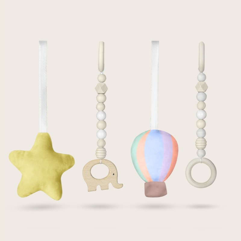 Розвиваючий коврик з іграшками Lionelo ANIS SET