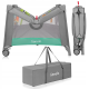 Манеж Lionelo MILLE PLUS GREY GREEN