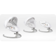 Крісло-гойдалка MoMi KENANI Light Grey