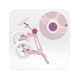 Біговел MoMi NORU Pink