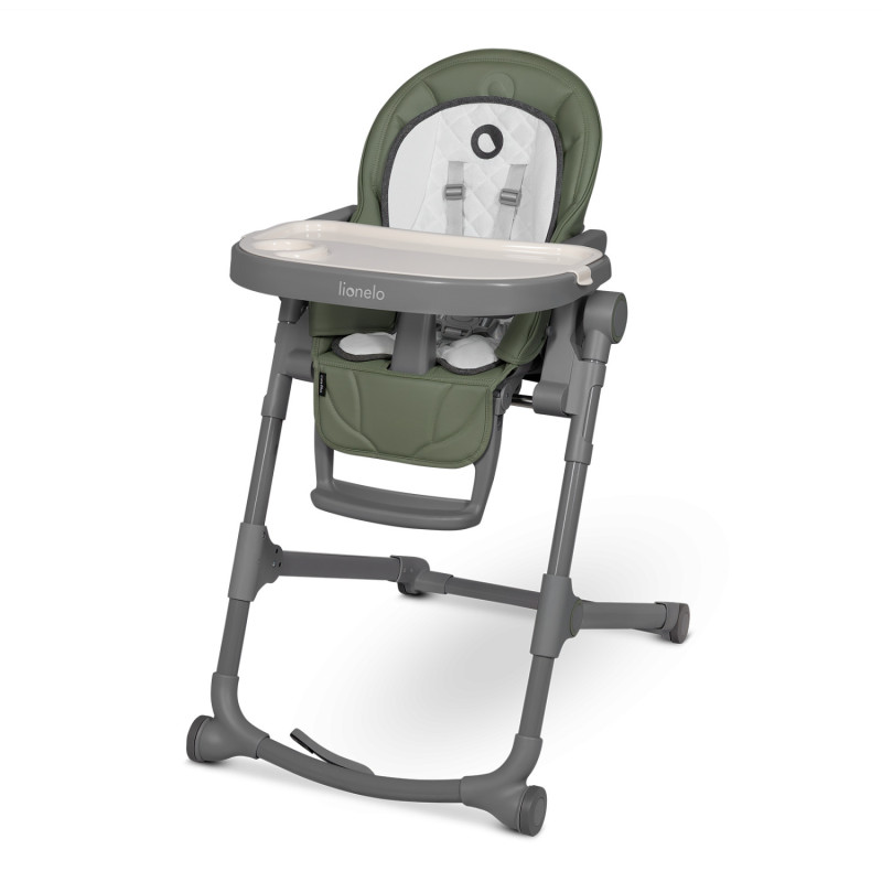 Стілець для годування Lionelo CORA PLUS GREEN OLIVE