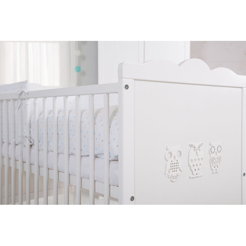 Дитяче ліжечко KLUPS MARSELL White 120х60