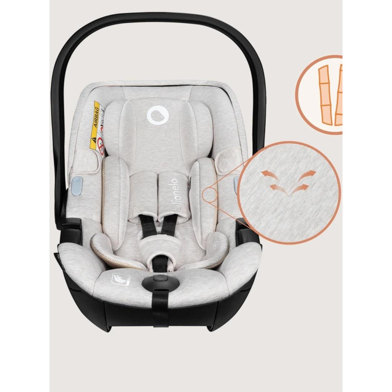 Дитяче автокрісло Lionelo MOXIE I-SIZE BEIGE SAND
