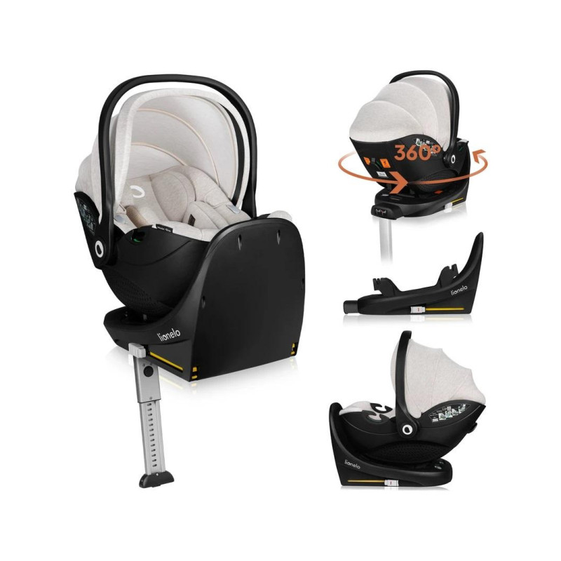 Дитяче автокрісло Lionelo MOXIE I-SIZE BEIGE SAND