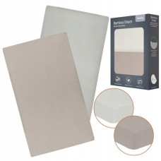 Простирадло Lionelo BAMBOO SHEET OFF WHITE BEIGE 70x28