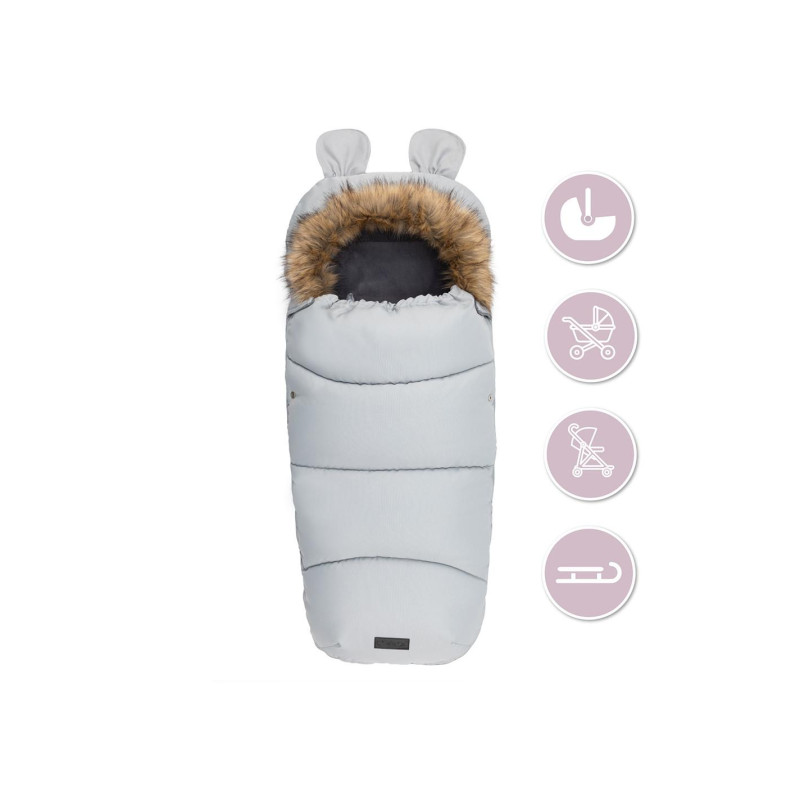 Конверт для коляски MoMi COZY Gray