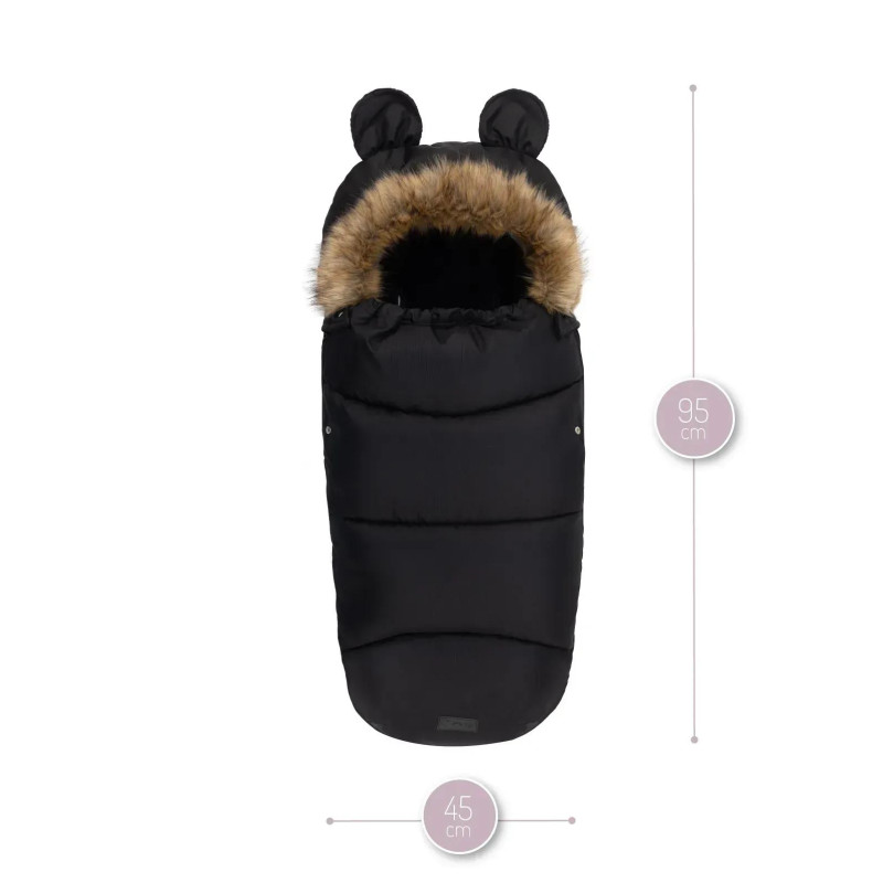 Конверт для коляски MoMi COZY Black