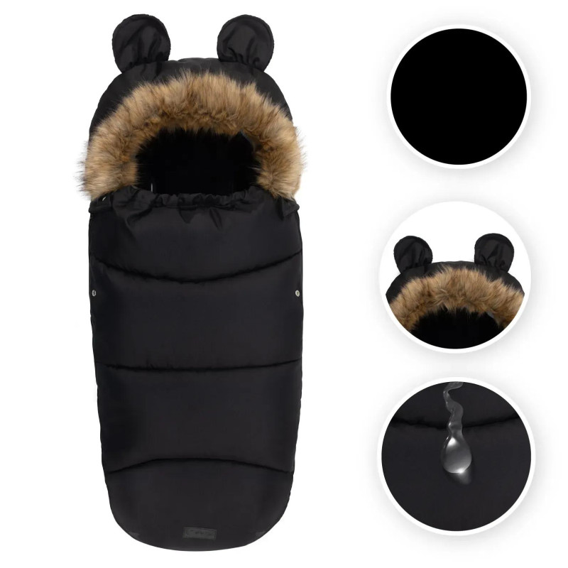 Конверт для коляски MoMi COZY Black