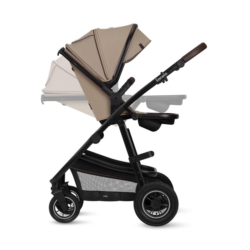 Універсальна коляска 3 в 1 Lionelo AMBER BEIGE SAND